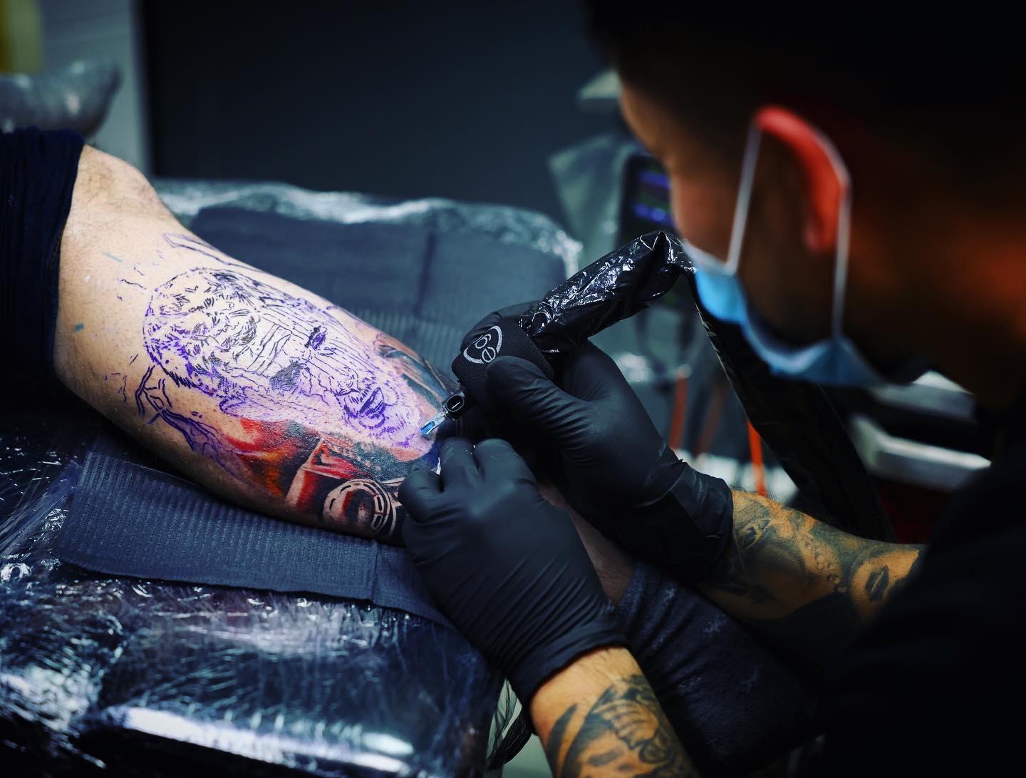 Accueil Boun tatoueur en réalisme sur Lyon